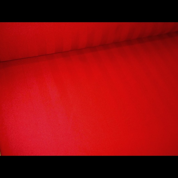 Herringbone Stripe in Cardinal Red Fabric - Picture 6 of 6